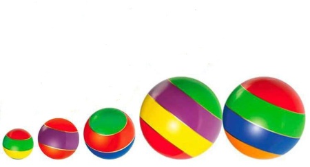 Купить Мячи резиновые (комплект из 5 мячей различного диаметра) в Бронницах 